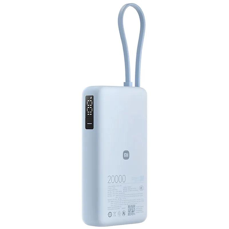 [PB2067-ES-STM] Xiaomi PB2067 67W 20000mAh Power Bank (Integrated Cable) – Fast-charging power bank with built-in cable for convenient, reliable power on the go