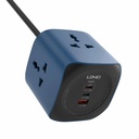 LDNIO SC3319 Universal Outlet 6 In 1 10A 2500W Power Socket Cube