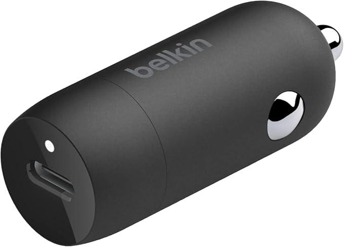 Belkin CCA004BTBK Boost Charge 30W USB-C PD Car Charger with PPS