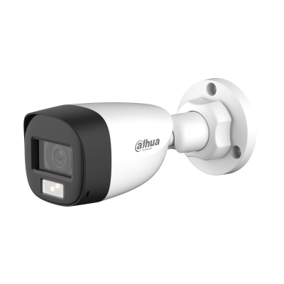 Dahua DH-HAC-HFW1200CLP-IL-A 2MP Smart Dual Light Bullet Camera – Fixed Lens, HDCVI, Night Vision