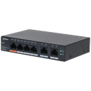 Dahua DH-CS4006-4ET2ET-60 6-Port Cloud Managed PoE Switch – 4-Port PoE, 2 Uplink, Desktop Smart Network Switch