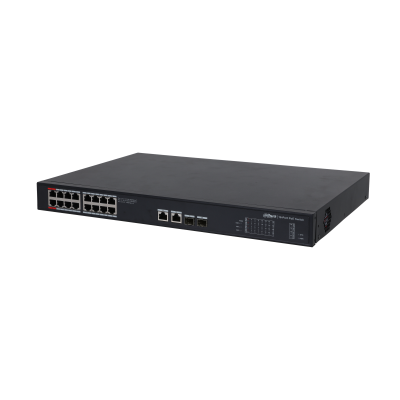Dahua DH-PFS3220-16GT-190-V2 20-Port Unmanaged Gigabit Switch with 16-Port PoE