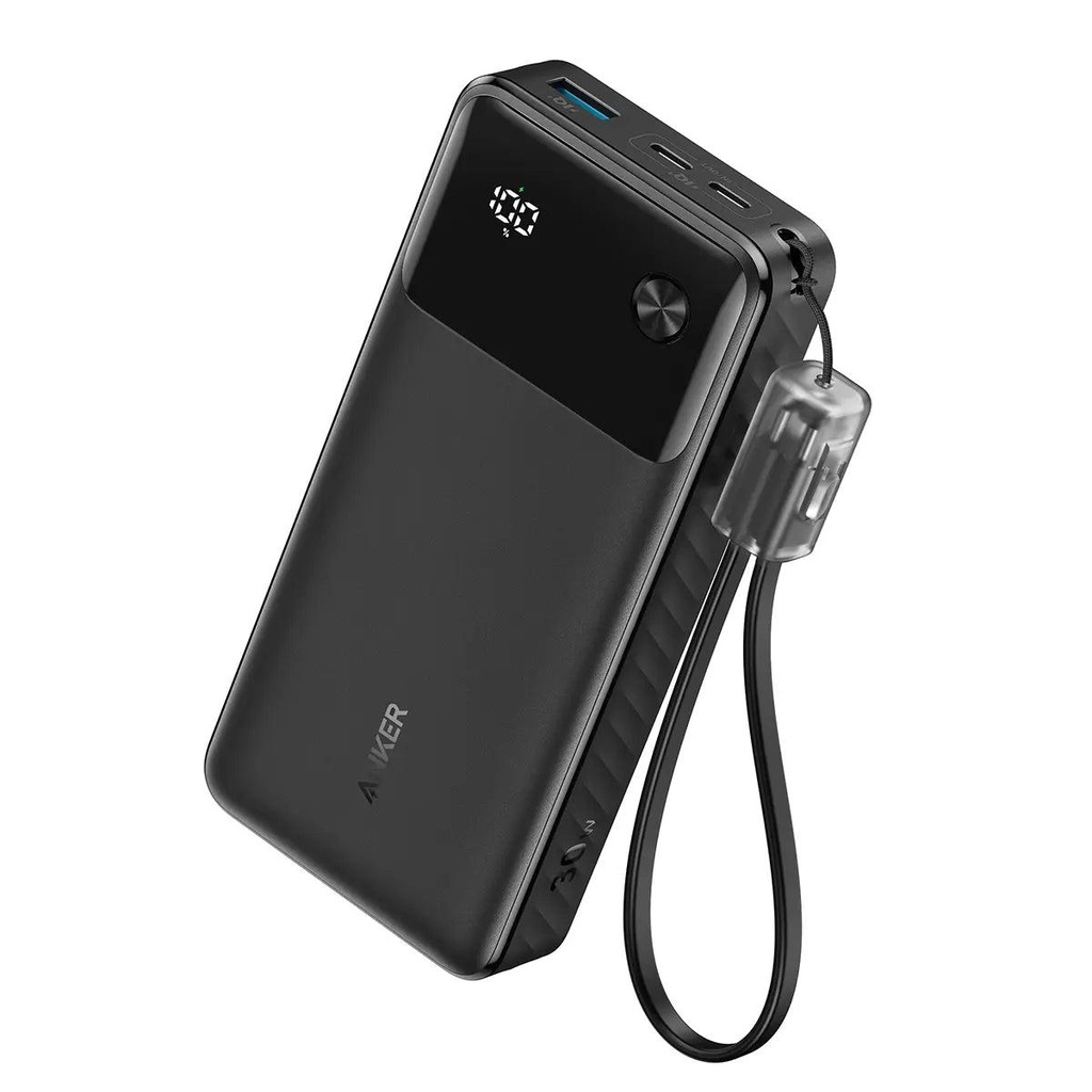 [A1384H11-PM-SML] Anker PowerCore A1384H11 20000mAh 30W Power Bank - High-speed portable backup charging for phones, tablets and USB-C devices on the go