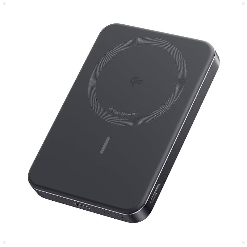[A1664H11-PM-STL] Anker MagGo A1664H11 Power Bank 10000mAh Slim- Portable magnetic wireless charging power bank for fast, on-the-go device power backup and convenience