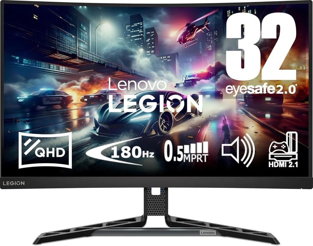 Lenovo Legion R32qc-30 QHD 31.5" inch Gaming Monitor