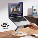 UGREEN LP592 Swivel Laptop Stand UGN-90849 – Adjustable, 360° Rotating Desk Mount for Laptops & Notebooks