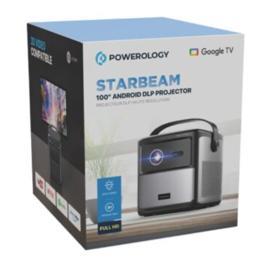 Powerology DLP 100" Starbeam Google Projector