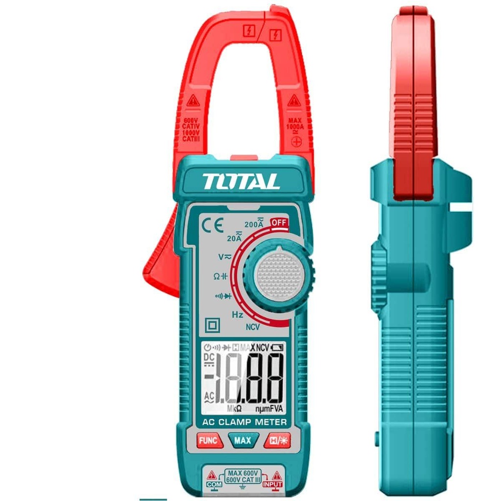 TOTAL TMT762002 DC/AC clamp meter