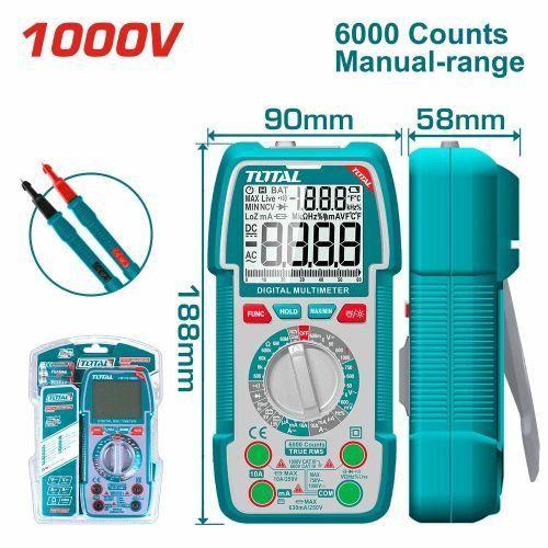 TOTAL TMT5310002 Digital Multimeter