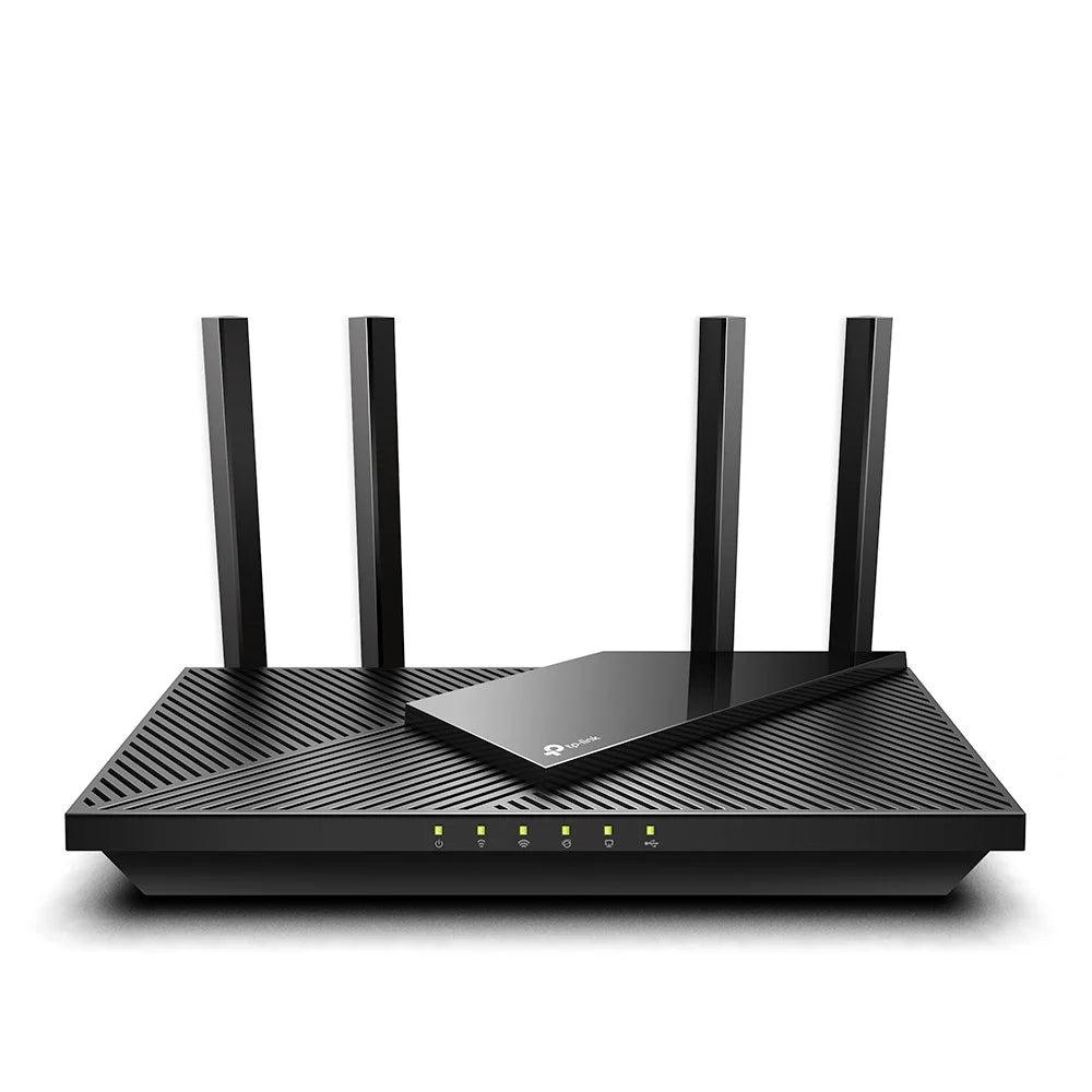 TP-Link Archer AX55 Next-Gen Wi-Fi 6 AX3000 Mbps Gigabit Dual Band Wireless Router, OneMesh™ Supported, 1× USB 3.0 Port, Ideal for Gaming Xbox/PS4/Steam and 8K, Compatible with Alexa