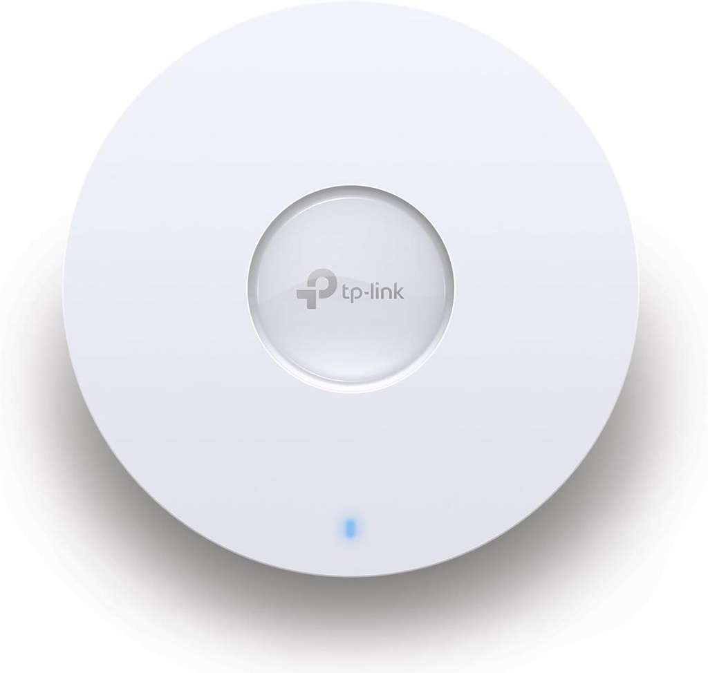 TP Link EAP650 Omada WiFi 6 AX3000 Wireless Gigabit Ceiling Mount Access Point Support Mesh, OFDMA, Seamless Roaming, HE160 & MU MIMO SDN Integrated Cloud Access & Omada App PoE+ Powered