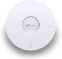 TP Link EAP650 Omada WiFi 6 AX3000 Wireless Gigabit Ceiling Mount Access Point Support Mesh, OFDMA, Seamless Roaming, HE160 & MU MIMO SDN Integrated Cloud Access & Omada App PoE+ Powered