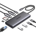 UGREEN CM639 10-in-1 USB-C Multifunction Adapter UG-45380 – Fast Data, HDMI, SD/TF Card, Ethernet & Power Delivery All-in-One Connectivity Solution