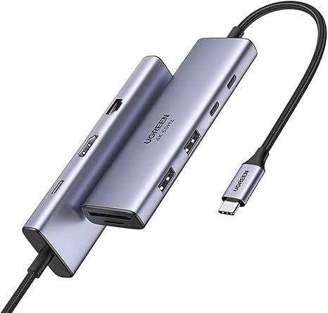 UGREEN CM498 9-in-1 USB-C Multifunction Adapter UG-15600 – Fast Data Transfer, HDMI, SD/TF, USB 3.0 & PD Charging
