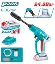 Total TPWLI20362 24.8Bar, 20V Cordless pressure washer
