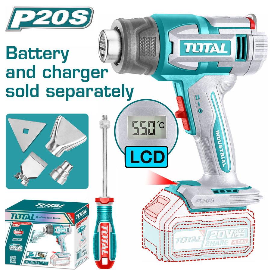 Total TBLI2003 20V Li-ion Cordless heat gun