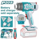 Total TBLI2003 20V Li-ion Cordless heat gun