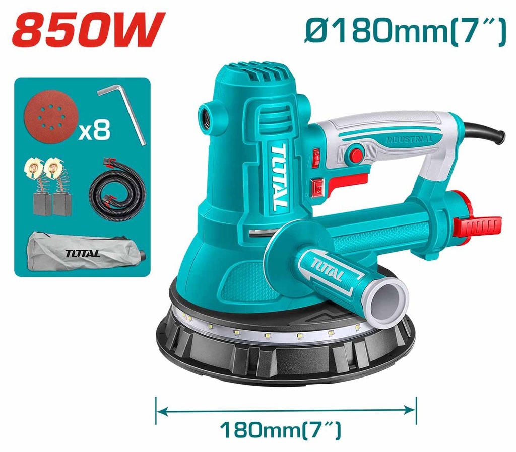 TOTAL TDWS10508 Drywall sander 850W