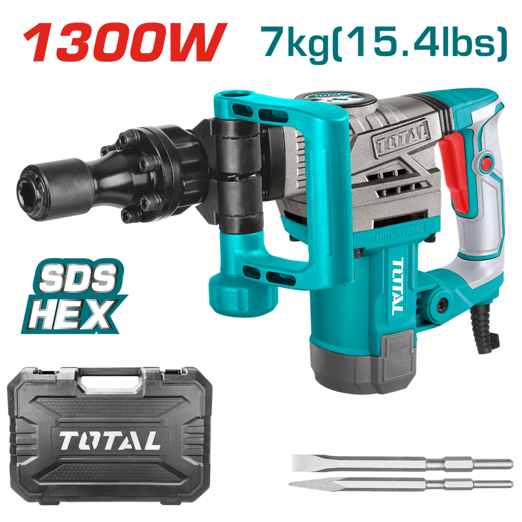 TOTAL TH2130016 Demolition breaker 1300W,