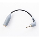 Boya BY-CIP2 Smartphone Audio Jack Adapter for iPhone, iPad, iPod Touch