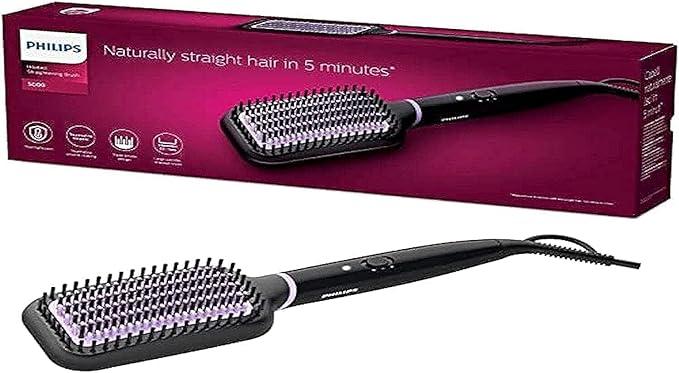 Philips BHH880 Auto Curler & Heated Straightening Hair Brush
