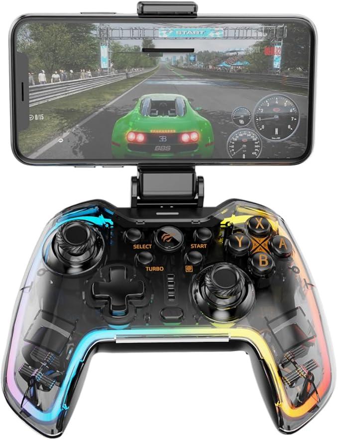 Havit G158BT Pro BT Remote Wireless Joystick PC Tablet Gamepad Android Mobile Cell Phone Game Controller for PS4, PS3