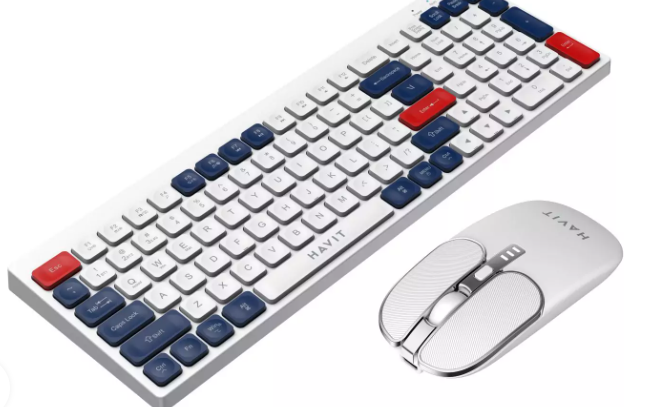 Havit KB830WB Rechargeable Wireless Full Keyboard