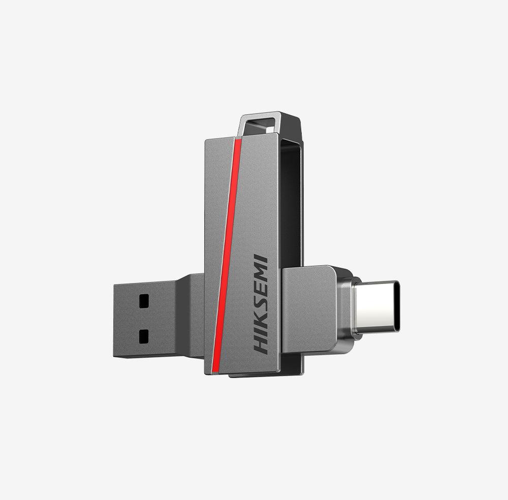 HiKSemi USB 3.2 Flash Drive 128GB Dual Slim E307 (HS-USB-E307C 128G U3)