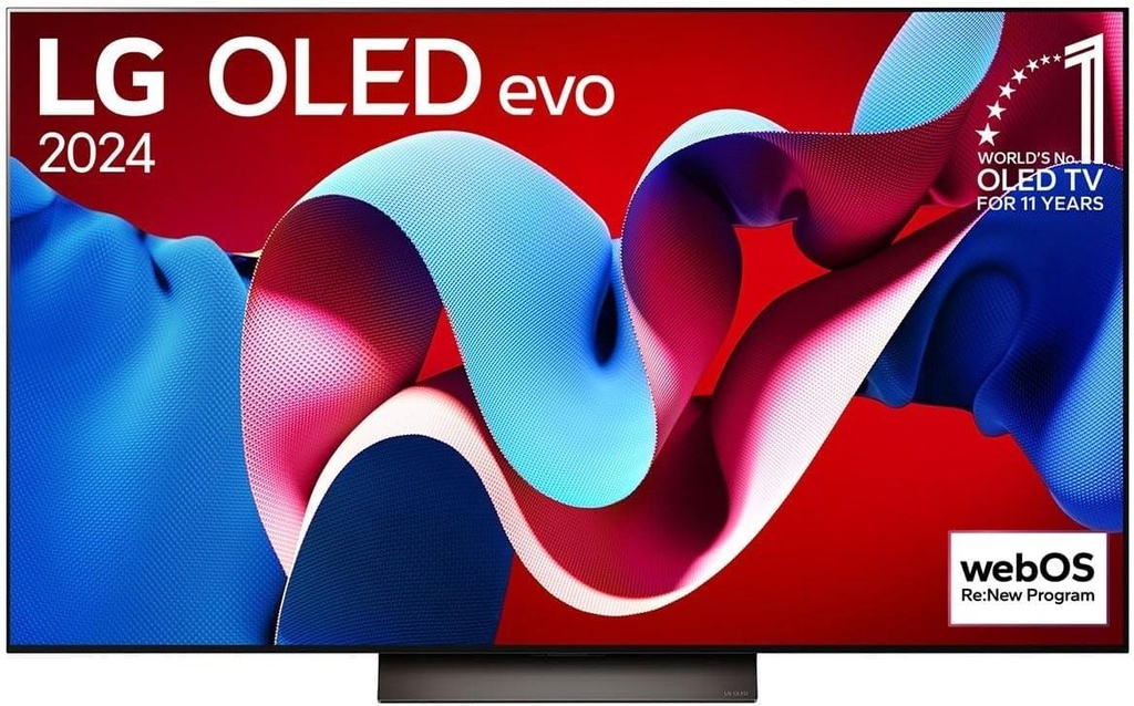 LG 55C4 OLED Evo 55-inch 4K Smart Flat Screen TV