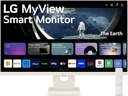 LG 32SR50F-W 31.5” FHD Smart Computer Monitor – webOS, Built-in Speakers, Wireless &amp; HDMI Connectivity