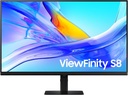 Samsung S8 ViewFinity 32 inch UHD HDR USB-C Monitor, Height, Pivot, Swivel & Tilt Adjustable (LS32B800PXMXUE)