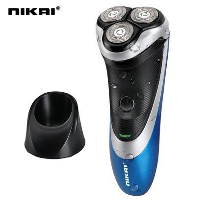 Nikai NK-7026 Rechargeable Elegant electric Shaver triple blades men's shaving razor