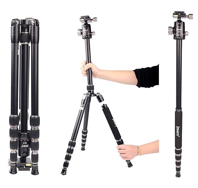 Jmary KT255+nb36 Professional Tripod and Monopod