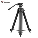 Weifeng WF-717 1.8m Heavy Duty Video Tripod with Fluid Hydraulic Head