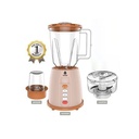 Nunix AK-444 3-In-1 Blender with Grinder & Chopper