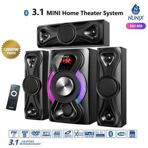 Nunix NU-M8 3.1CH Home Theater Speaker System