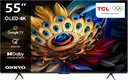 TCL 55C655 55-Inch QLED UHD 4K Pro Smart Google TV with Bluetooth, YouTube &Netflix