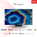 TCL 55C755 55-Inch QD Mini LED 4K Smart TV with HDR10+, Dolby Vision, 144Hz, Bluetooth & 1300 Nits Brightness