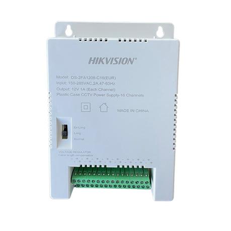 Hikvision DS-2FA1208-C16(UK) Power supply – Provides stable and reliable power distribution to CCTV systems ensuring continuous and secure surveillance operation