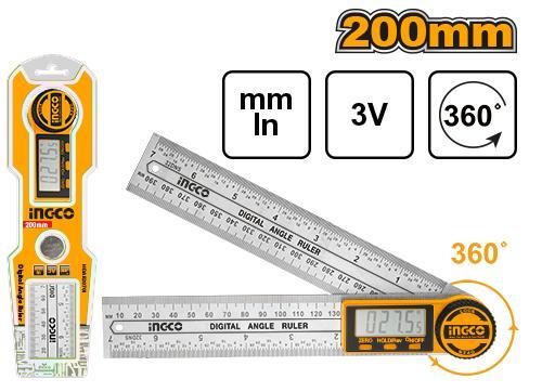 Ingco HDAR20701 Digital Angle Ruler