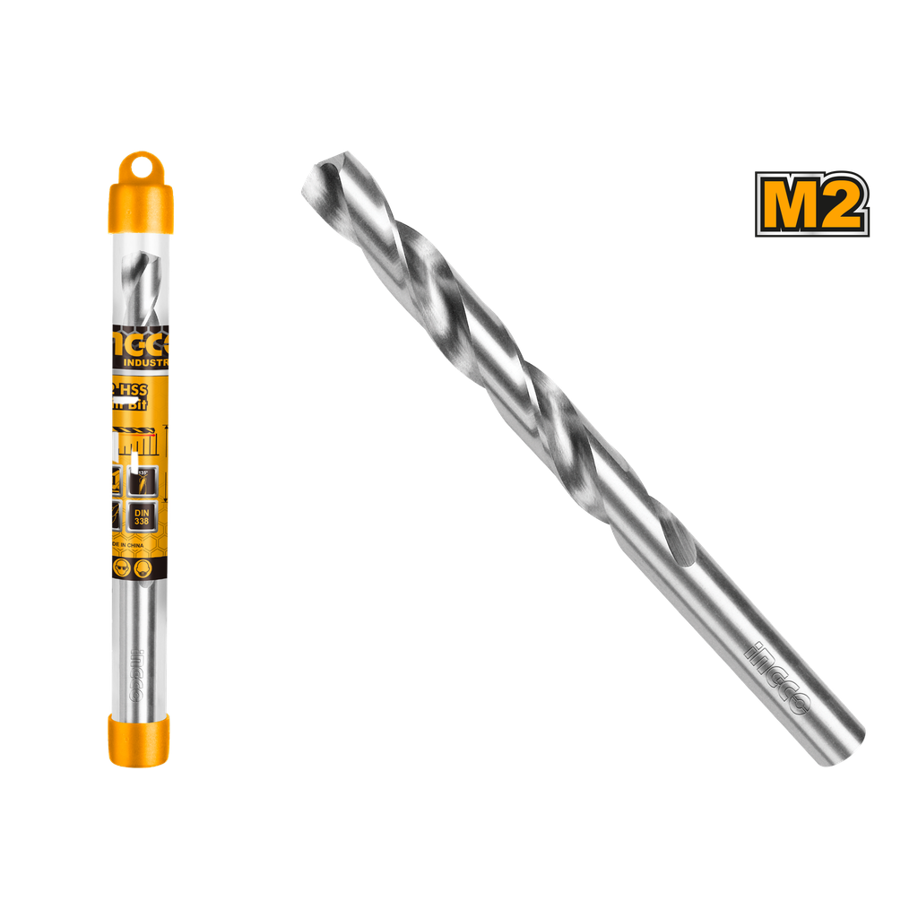 Ingco DBT1111201 M2 HSS Metal Drill Bit 12mm