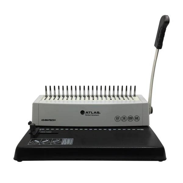 Atlas BM-PB250 Plastic Comb Binding Machine