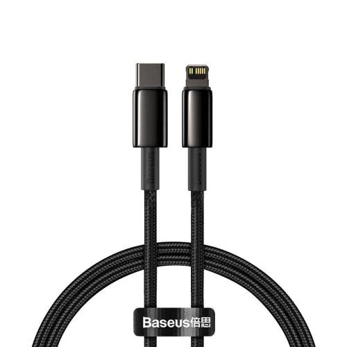 Baseus Tungsten Gold Lightning to C 1M