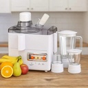 Smartpro SJR-41W 4 In 1 Juicer- Simplifies food preparation by efficiently juicing, blending, and grinding for quick and healthy everyday use