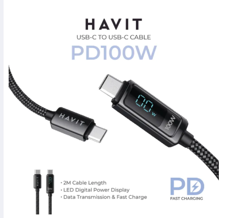 Havit  HVCB-CB6247  USB-C to USB-C