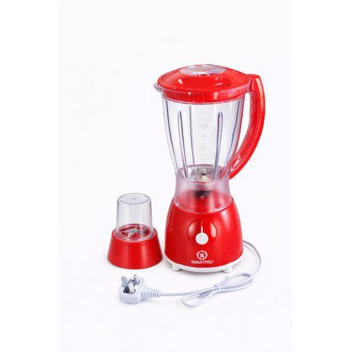 SmartPro SBL-100R 1.5L 1500W 4 Speed + Pulse, Heavy Duty Kitchen Blender with Grinder – Unbreakable Jar- Powerful and durable blender designed for efficient blending and grinding for everyday kitchen use