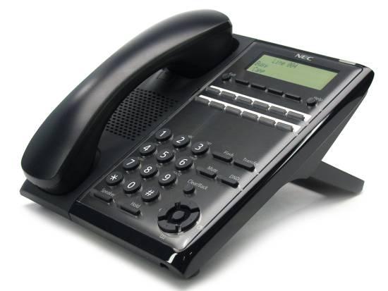 Nec IP7WW-12TXH-B1 BE117451 12 Button Display Speaker Telephone Black Console