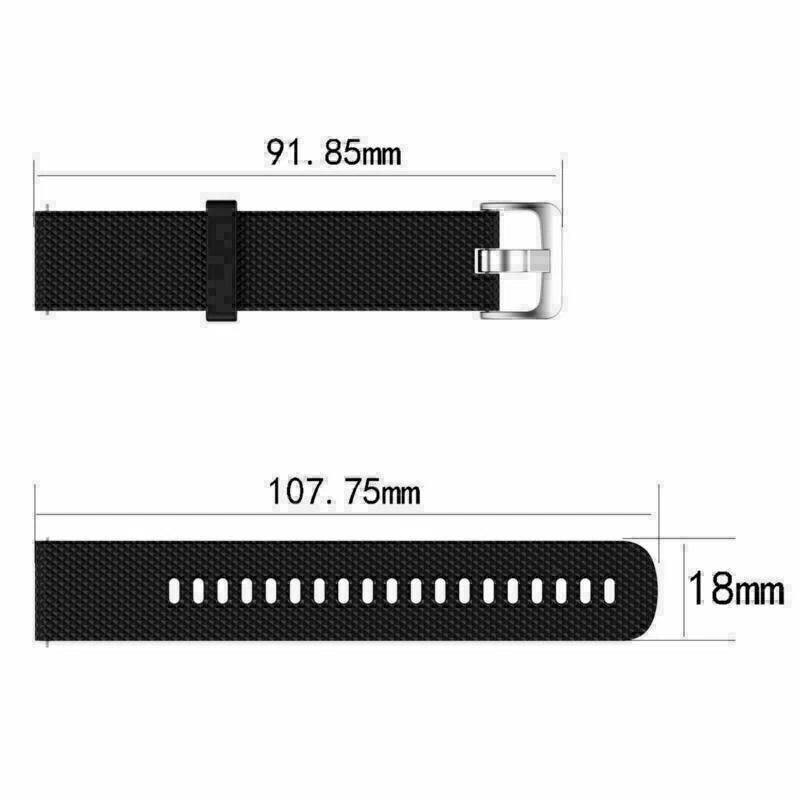 Garmin Vivoactive 4S Band, 18 mm, Black/Gunmetal GM010-12932-01 - Provides a secure and comfortable fit for everyday smartwatch wear