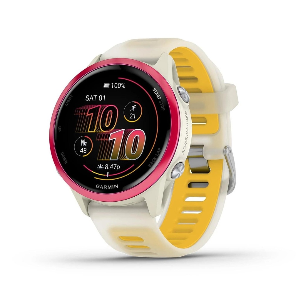 Garmin Forerunner 570 42mm GPS Running Smartwatch GM010-02970-00- Improves fitness tracking and training performance with accurate GPS for daily running and workouts