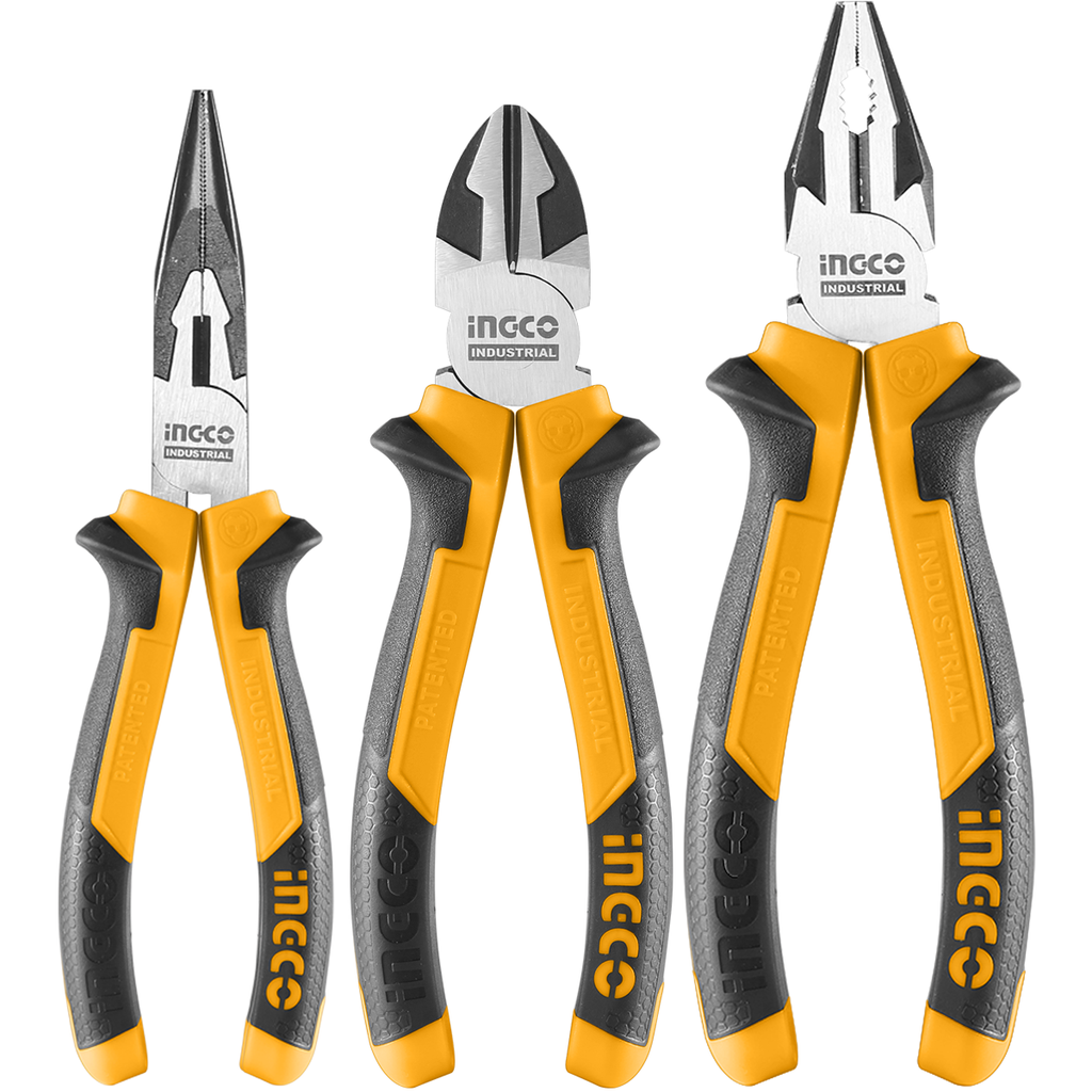 Ingco HKPS28318 3pcs Pliers Set